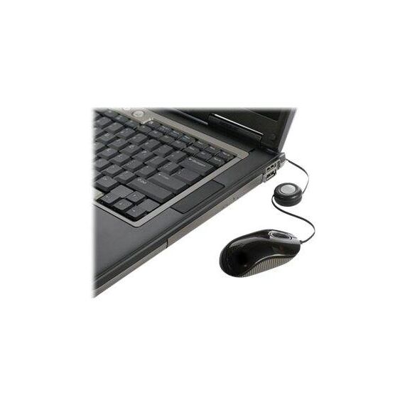 Targus Compact Blue Trace Mouse Black USB 1000 dpi