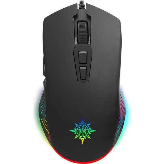 INCA IMG-GT17 Wired RGB Gaming Mouse Black
