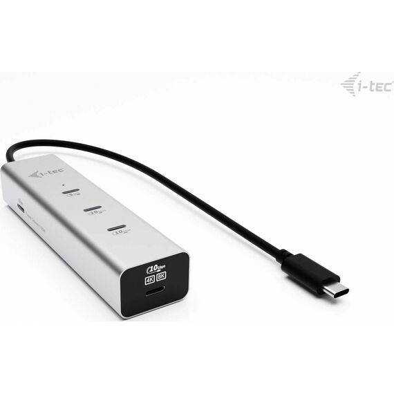 i-Tec / Hub / metal, 8K video, 85W / 1 x USB | C31HUBMETAL8KPDPRO