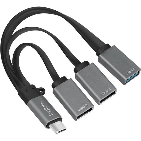 LogiLink USB-C hub, 3-Port Hub 3 x SuperSpeed USB UA0315