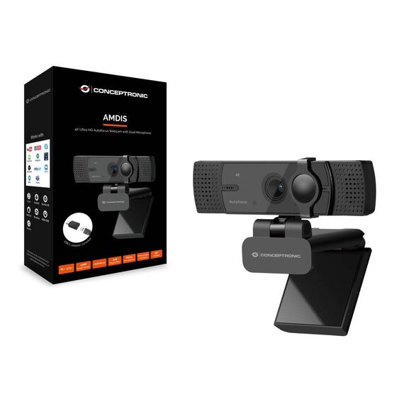 Conceptronic AMDIS07B Webcam colour 8.3 MP 3840 AMDIS07B