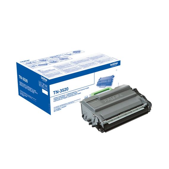 Brother TN-3520 Black Toner 20000 Pages Ultra High Yield