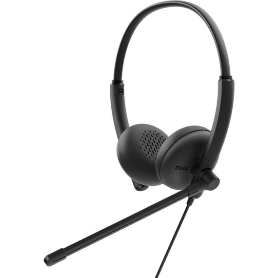 Dell WH125 WH125-DWW Wired USB-A Stereo Headset Black