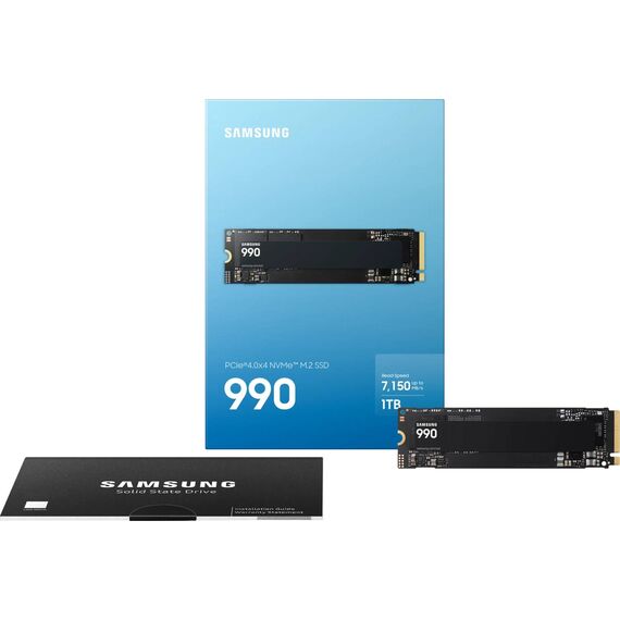 Samsung SSD 1TB Samsung M.2 PCI-E NVMe Gen4 990 Basic retail (MZ-V9V1T0BW)