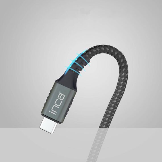 INCA ITCT-40 USB4 USB-C Cable 40Gbps 240W 8K 0.8m