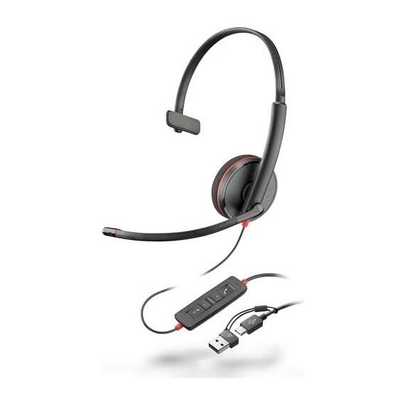 Poly Blackwire 3210 - Blackwire 3200 Series - headset - | 8X2J8A6