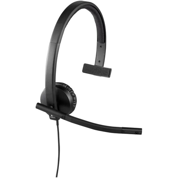 Logitech H570e Mono USB-A Business Headset Black