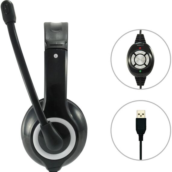 Equip Life Headset full size wired 245301