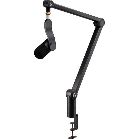 Logitech G Yeticaster GX Black Microphone and Compass Boom Arm