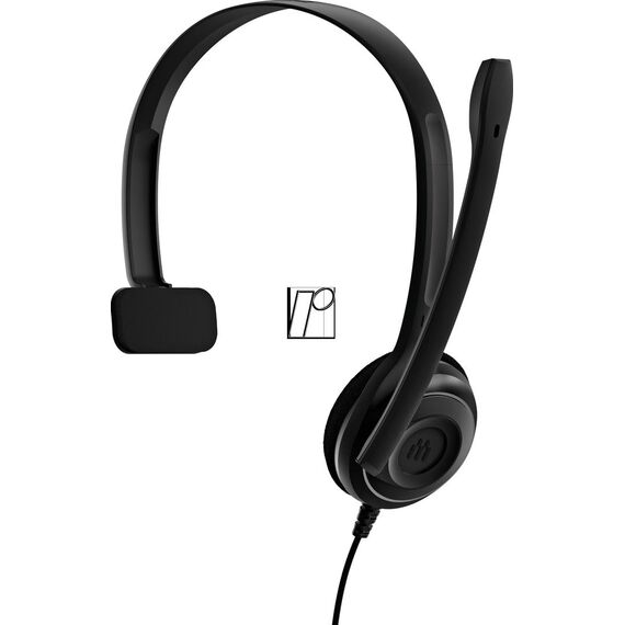 EPOS PC 7 USB 1000431 Single-Sided Headset Black