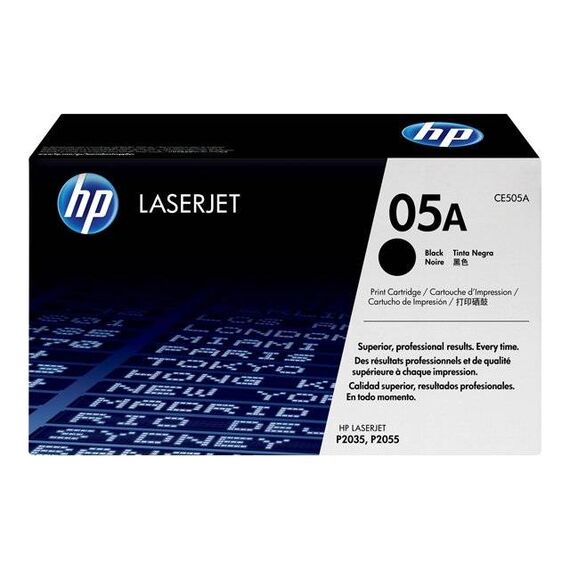 HP 05A CE505A Original Black LaserJet Toner Cartridge