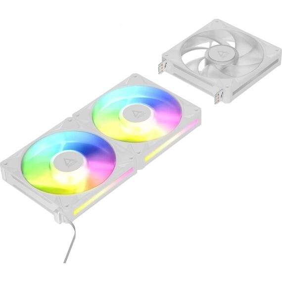 Arctic Cooling ARCTIC Fan BioniX P14 A-RGB White - 14 cm - 3-pack (ACFAN00342A)
