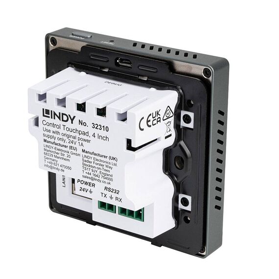 Lindy Touch-Control-Panel 32310 - 10.2 cm (4") - 720 x 720 (32310)
