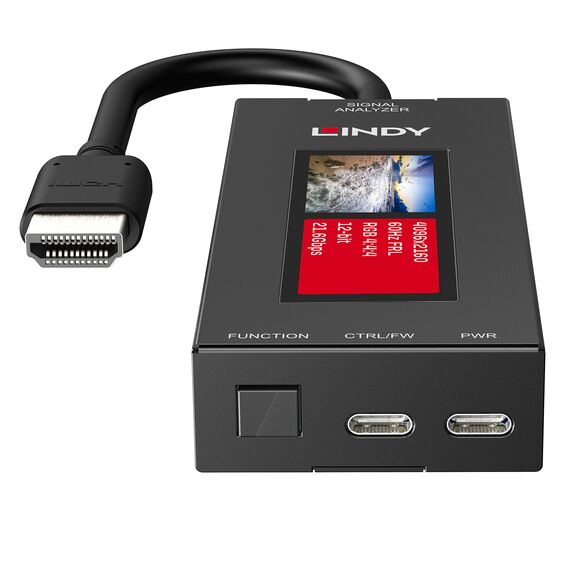 Lindy HDMI signal analyzer 32695 - 8K60 (32695)