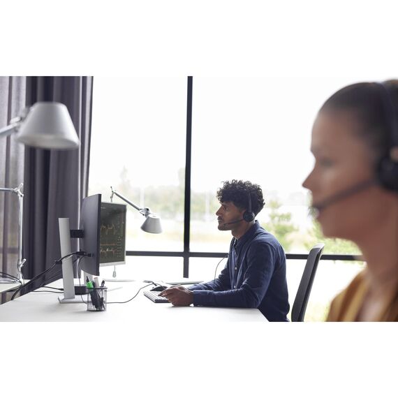 Poly EncorePro 310 767G1AA Monaural USB-A Headset Black
