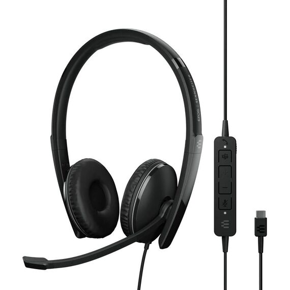 EPOS ADAPT 160T ANC USB-C 1000221 Microsoft Teams Stereo Headset Black