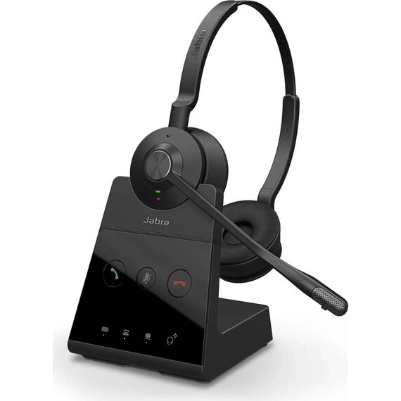 Jabra Engage 65 SE Stereo DECT Headset with Base - Black