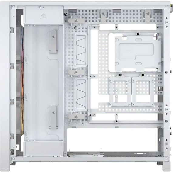 CORSAIR Geh Midi FRAME 5000D RS ARGB Airflow Case, White (CC-9011310-WW)