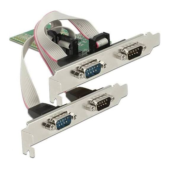 Delock 89557 4-Port RS232 PCI Express x1 Serial Card