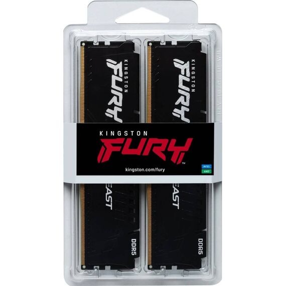 Kingston FURY Beast KF552C40BBK2-16 16GB DDR5 Black Kit