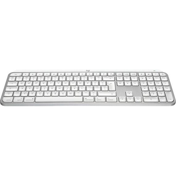 Logitech MX Keys S for Mac Wireless Keyboard Pale Grey