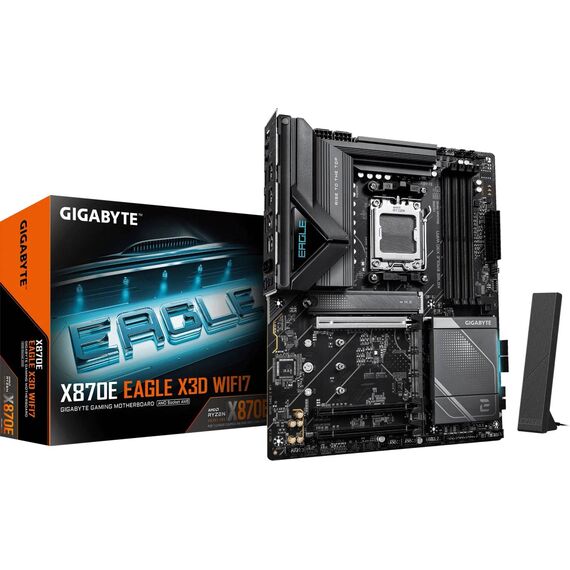 GIGABYTE X870E EAGLE X3D WIFI7 AM5 ATX Motherboard