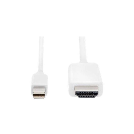 DIGITUS AK-340304-020-W Mini DP to HDMI 2m White Cable