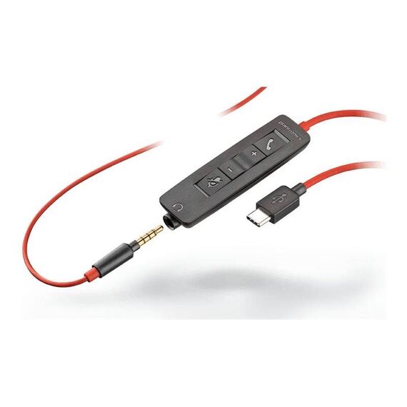 Poly Blackwire 3225 8X229AA Stereo USB-C Headset Black
