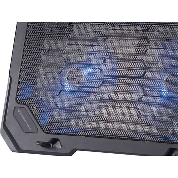 Conceptronic THANA01B Black 15.6in 2-Fan Cooling Pad