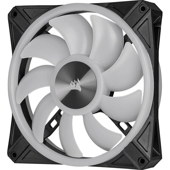 Corsair iCUE QL140 RGB Black 140mm Dual Fan Kit with Lighting Node CORE