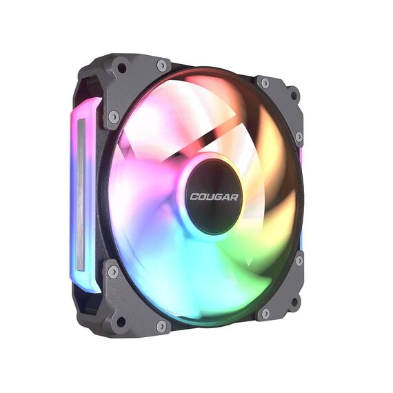 COUGAR Case Fan Apolar 120 ARGB, Reverse Blade, Black