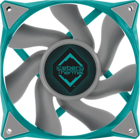 Iceberg Thermal IceGALE ICEGALE12-A0A 120mm Teal Fan