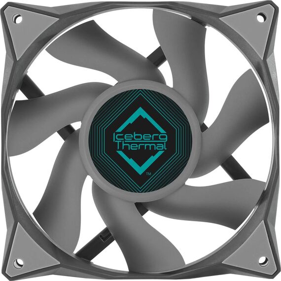 Iceberg Thermal IceGALE ICEGALE12-B0A 120mm Gray PWM Fan