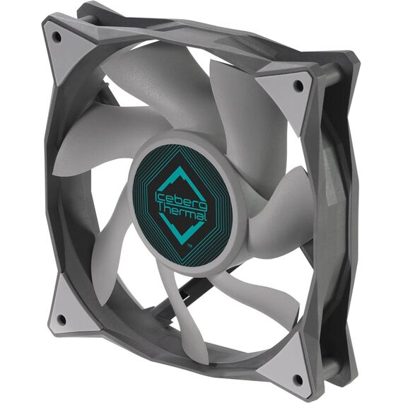 Iceberg Thermal IceGALE ICEGALE12-B0A 120mm Gray PWM Fan