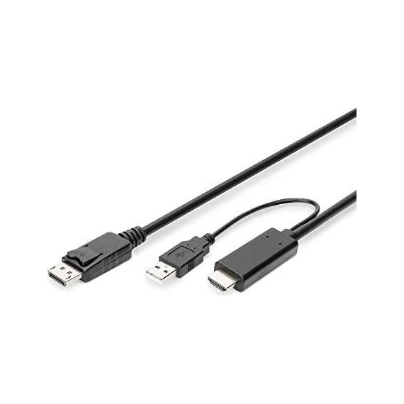 DIGITUS - Adapter cable - DisplayPort male to H | AK-330111-020-S