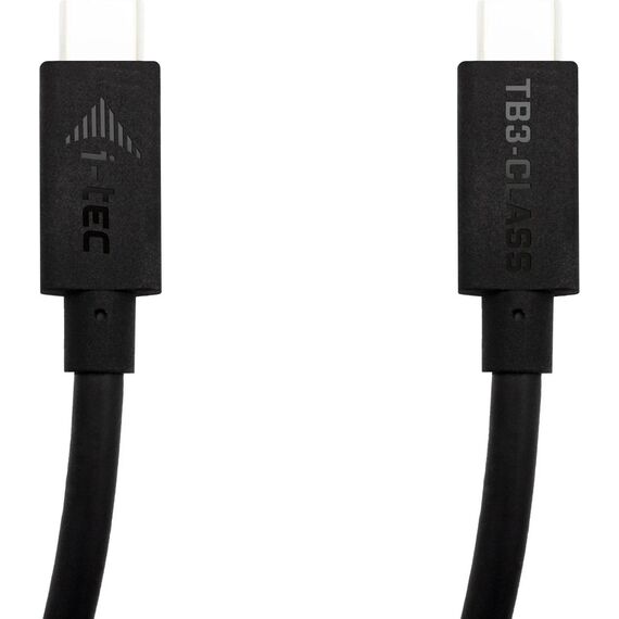 i-tec TB3CBL150CM Thunderbolt 3/4 USB4 USB-C Cable 1.5m Black