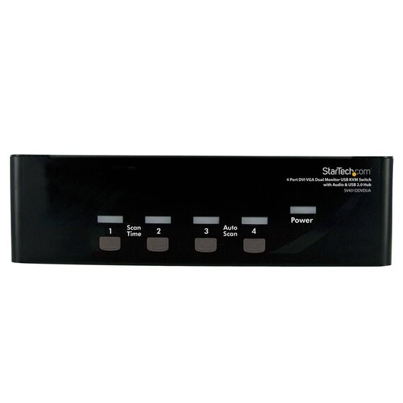 StarTech.com SV431DDVDUA 4-Port DVI/VGA KVM