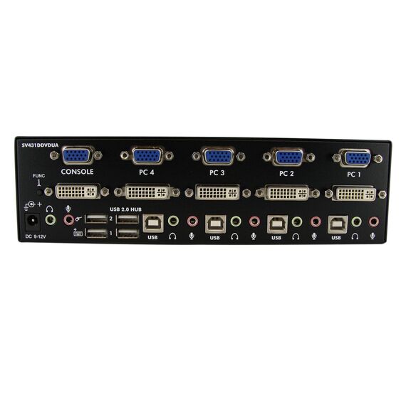 StarTech.com SV431DDVDUA 4-Port DVI/VGA KVM