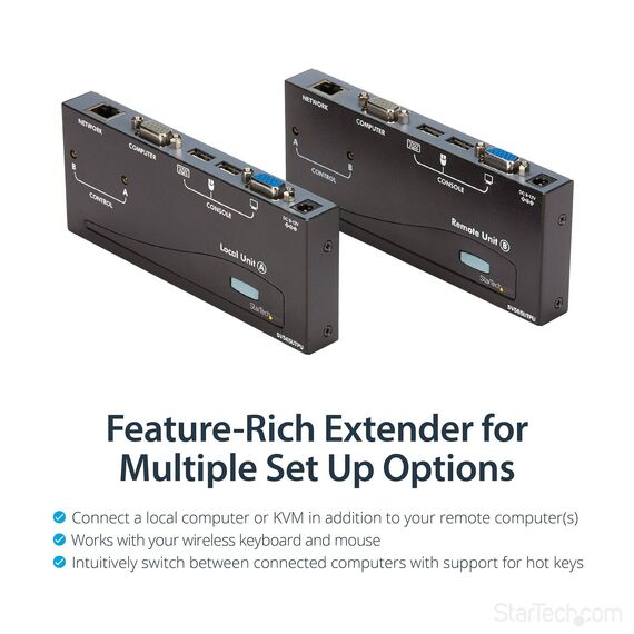 StarTech SV565UTPUEU USB VGA KVM Extender