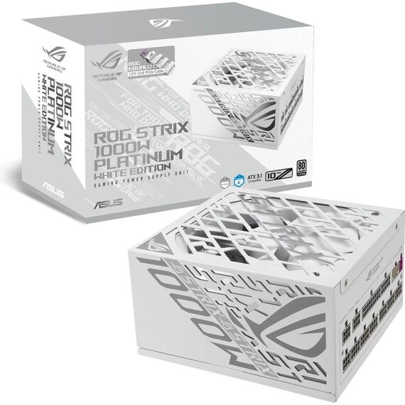 ASUS ROG Strix 1000W Platinum White ATX 3.1 PSU