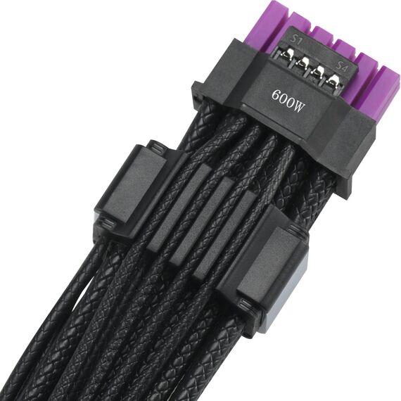 ASUS ROG Equalizer 12V-2x6 GPU Power Cable Black