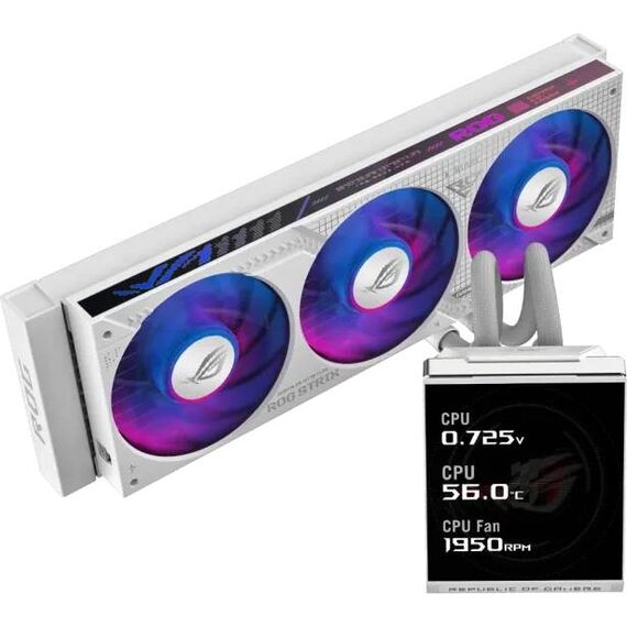 ASUS ROG Strix SLC IV 360 ARGB LCD White AIO Cooler