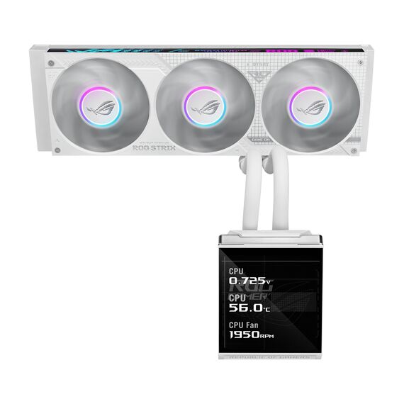 ASUS ROG Strix SLC IV 360 ARGB LCD White AIO Cooler