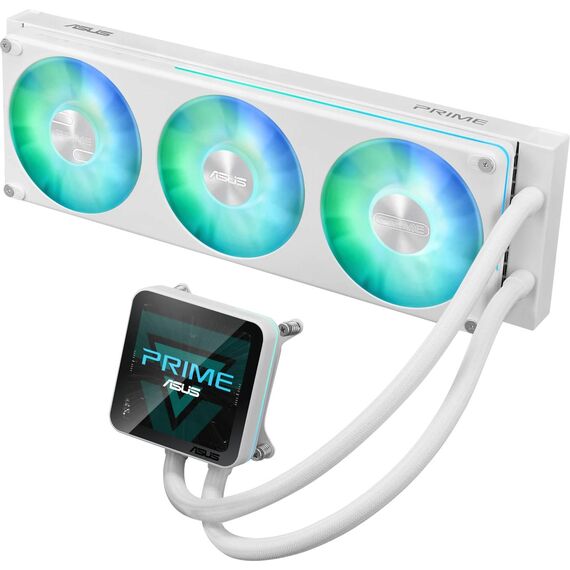 ASUS Prime LC II 360 ARGB LCD White AIO Cooler
