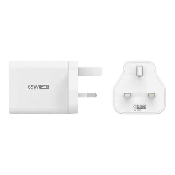 J5CREATE 65W GAN USB-C 3-PORT CHARGER (JUP3365F-FN)