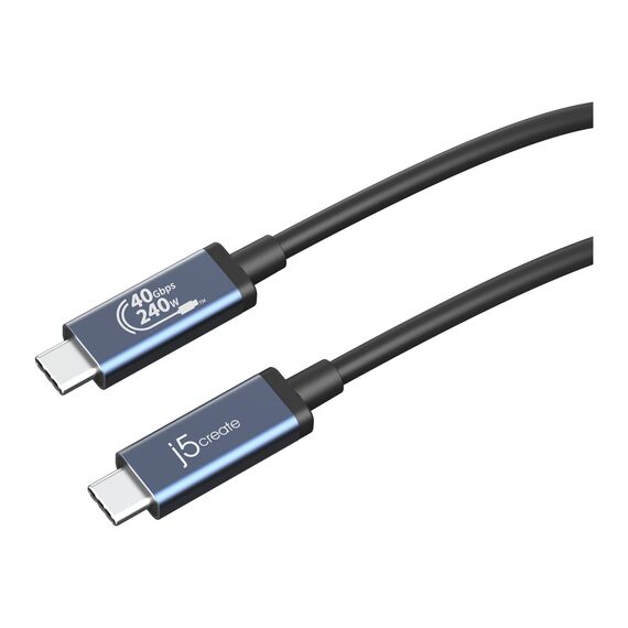 J5CREATE USB 40GBPS 240W USB TYPE-C (JUC29L08-N)