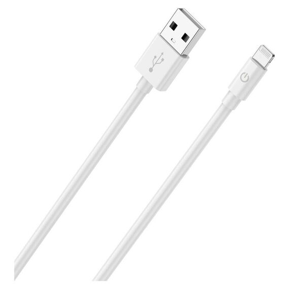 RealPower 385240 White USB A Lightning 2 m Male Male 385240