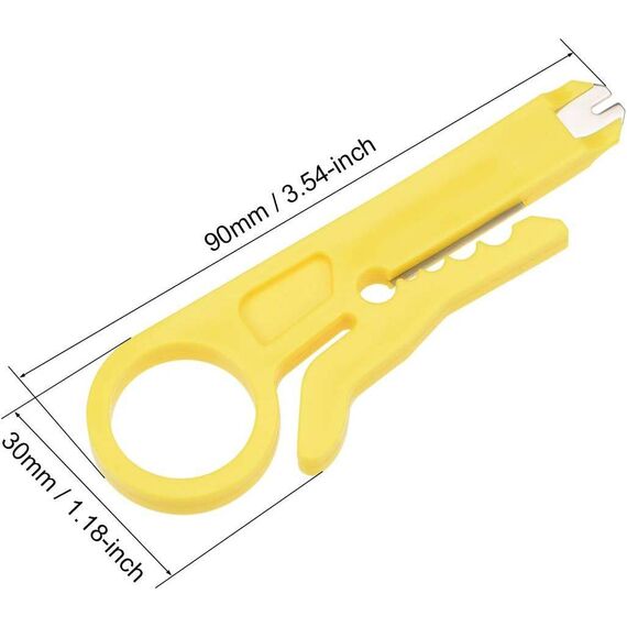 Equip Punch Down Tool with Wire Stripper 129412