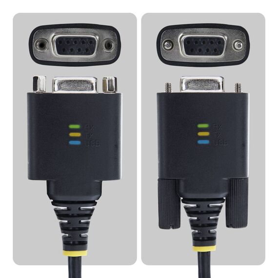 StarTech.com USB-C to RS232 Null Modem Cable 2 m FTDI