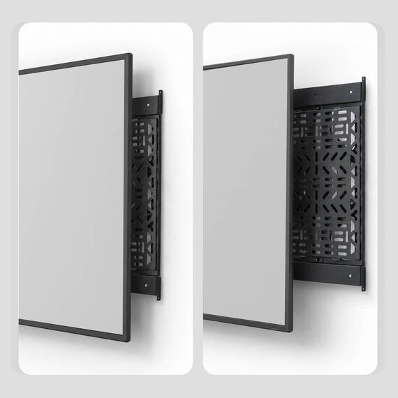 StarTech.com Slide-Out Behind-TV AV Component Panel 10kg